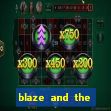 blaze and the monster machines logo font